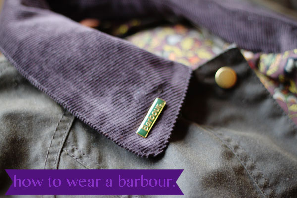 barbour jacket blog